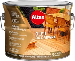 Altax Olej Do Drewna 10L Bezbarwny Do Tarasów