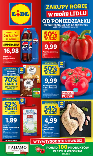 Gazetka Lidl: Gazetka Lidl od 5 maja 2025 aktualna - 04.05.2025