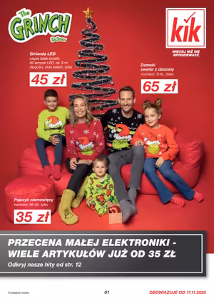 Gazetka KiK: Gazetka KIK od 17 listopada 2025 aktualna - Święta 2025-11-17