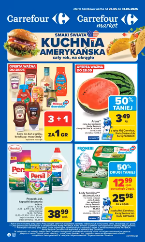 Gazetka Carrefour: Gazetka Carrefour od 26 maja 2025 aktualna 2025-05-26