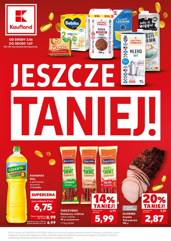  Kaufland gazetka promocyjna od 3 czerwca 2026 aktualna - Najtaniej