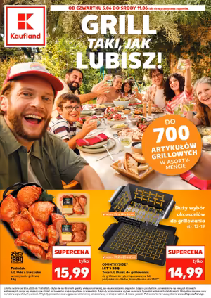 Gazetka Kaufland: Gazetka Kaufland od 5 czerwca 2025 aktualna - Grill - 04.06.2025