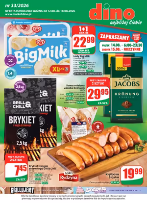 Gazetka Dino: Dino gazetka promocyjna od 12 sierpnia 2026 aktualna - promocje tygodnia 2026-08-12