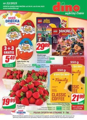 Gazetka Dino: Gazetka Dino od 28 maja 2025 aktualna 2025-05-28