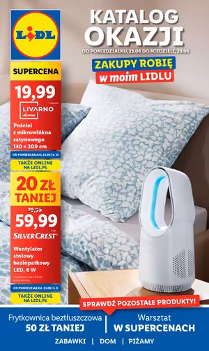 Gazetka Lidl: Gazetka Lidl od 23 czerwca 2025 aktualna - Katalog okazji - 22.06.2025
