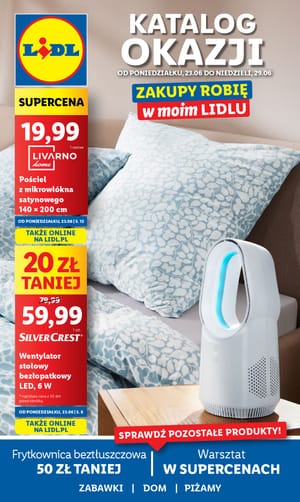 Gazetka Lidl: Gazetka Lidl od 23 czerwca 2025 aktualna - Katalog okazji - 22.06.2025