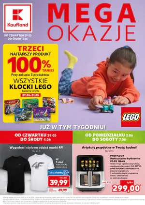 Gazetka Kaufland: Gazetka Kaufland od 29 maja 2025 aktualna - Mega okazje - 28.05.2025