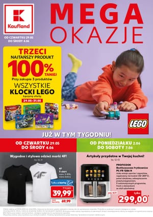 Gazetka Kaufland: Gazetka Kaufland od 29 maja 2025 aktualna - Mega okazje - 28.05.2025