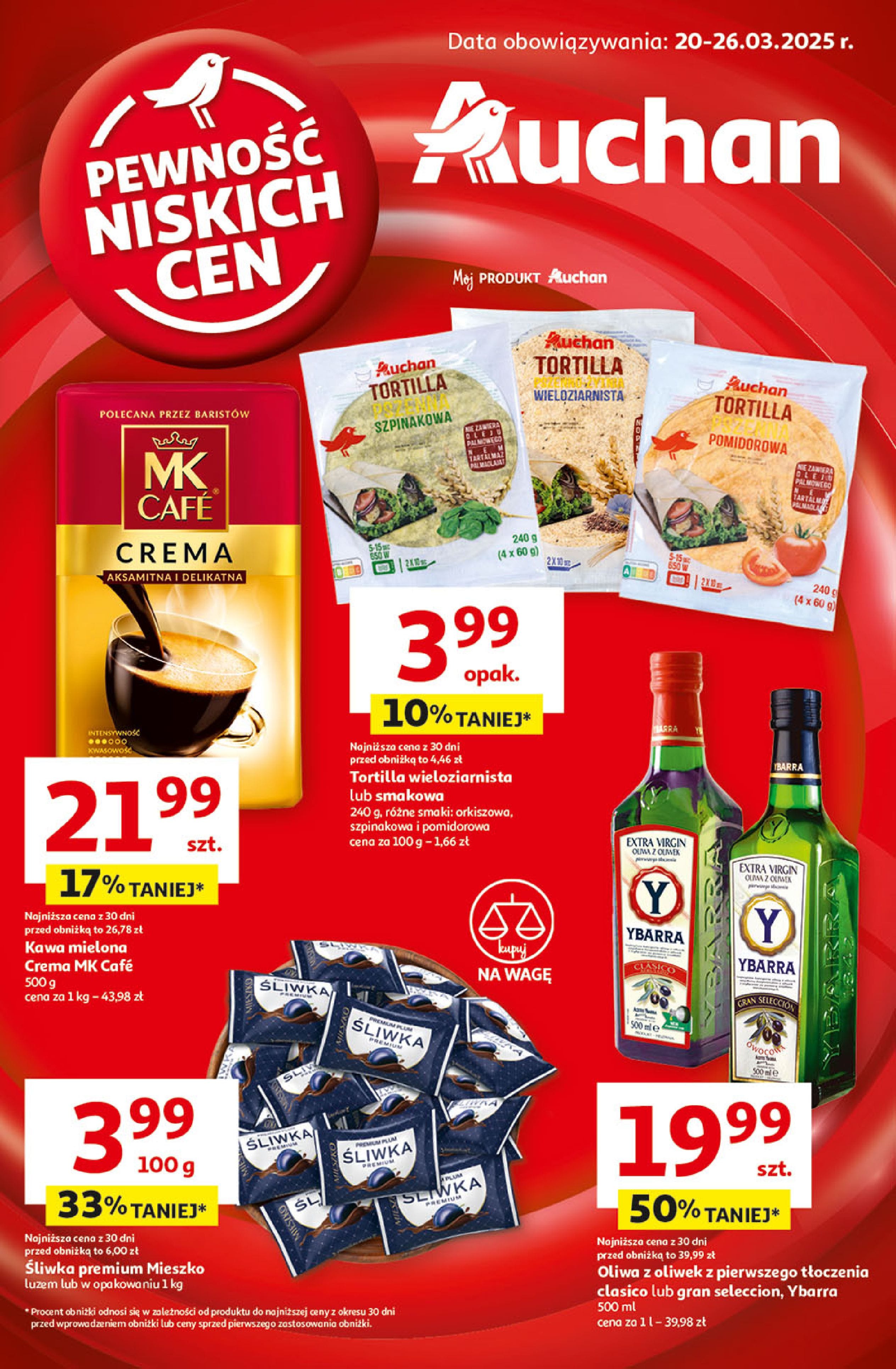 Gazetka Auchan: Gazetka Auchan od 20 marca 2025 aktualna hipermarket - 19.03.2025
