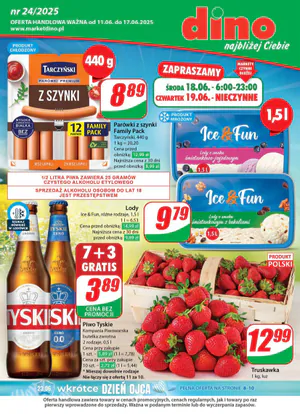 Gazetka Dino: Gazetka Dino od 11 czerwca 2025 aktualna 2025-06-11
