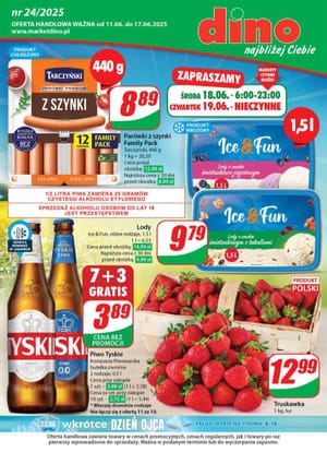 Gazetka Dino: Gazetka Dino od 11 czerwca 2025 aktualna 2025-06-11