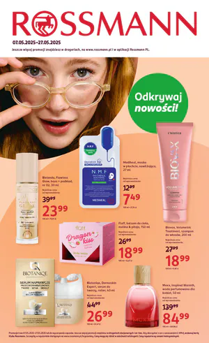 Gazetka Rossmann: Gazetka Rossmann od 7 maja 2025 aktualna 2025-05-07