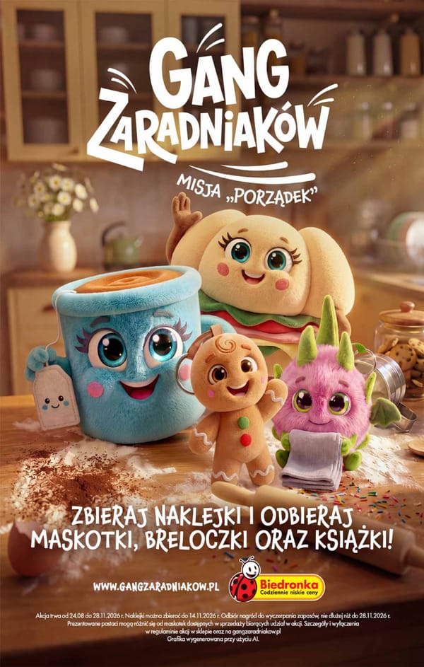  Biedronka gazetka promocyjna od 14 września 2026 aktualna - Gang Zaradniaków