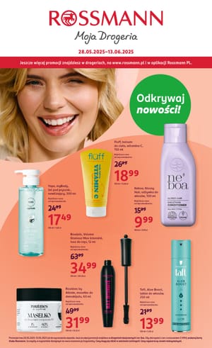 Gazetka Rossmann: Gazetka Rossmann od 28 maja 2025 aktualna 2025-05-28