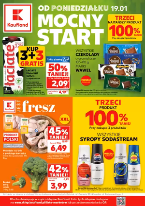  Gazetka Kaufland od 19 stycznia 2026 aktualna - Mocny Start