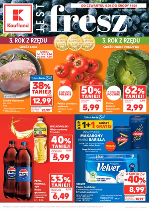 Gazetka Kaufland: Gazetka Kaufland od 5 czerwca 2025 aktualna - 04.06.2025