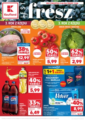 Gazetka Kaufland: Gazetka Kaufland od 5 czerwca 2025 aktualna - 04.06.2025