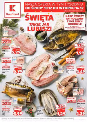  Gazetka Kaufland od 11 grudnia 2025 aktualna - Święta ver.2