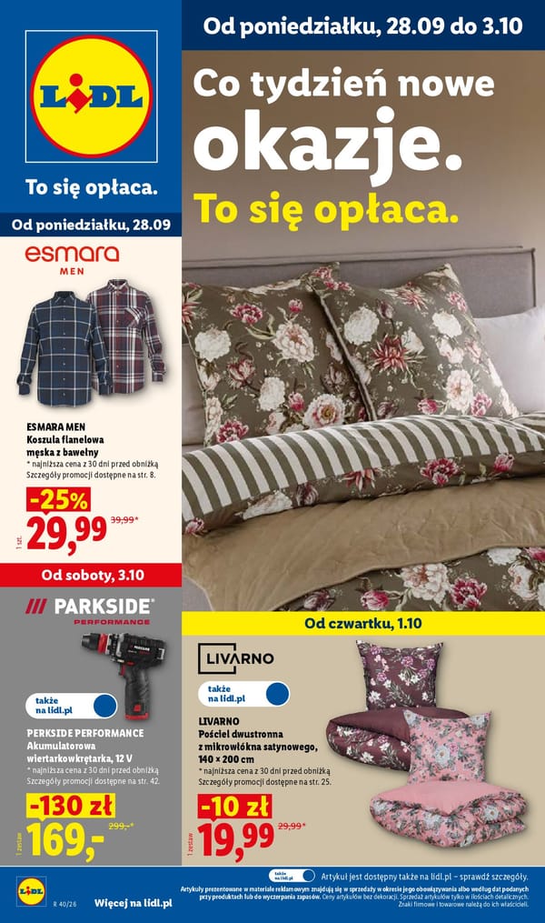  Lidl gazetka promocyjna od 21 września 2026 aktualna - okazje tygodnia