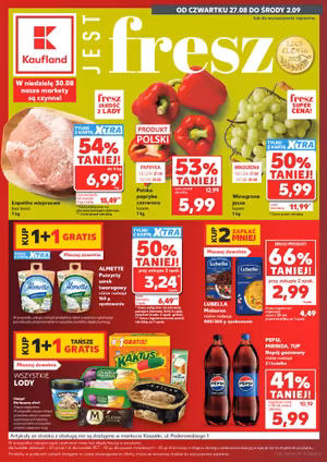 Gazetka Kaufland: Kaufland gazetka promocyjna od 27 sierpnia 2026 aktualna - tańsze zakupy 2026-08-27