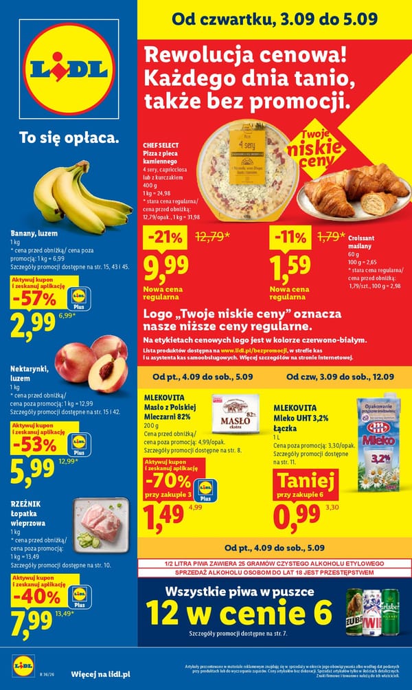  Lidl gazetka promocyjna od 3 września 2026 aktualna - zakupy spożywcze taniej ver.2