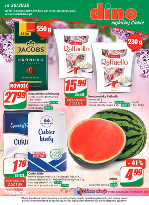 Gazetka Dino: Gazetka Dino od 14 maja 2025 aktualna 2025-05-14