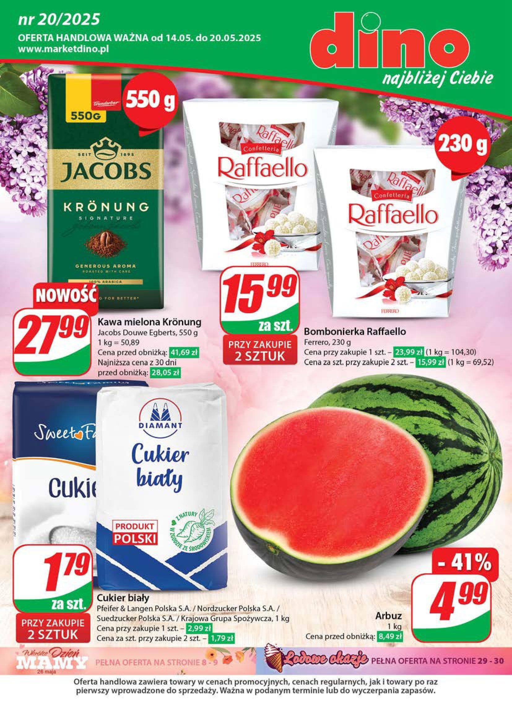 Gazetka Dino: Gazetka Dino od 14 maja 2025 aktualna 2025-05-14