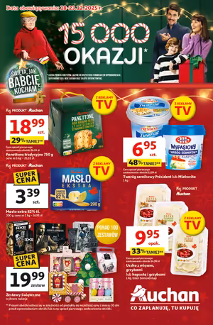  Gazetka Auchan od 18 grudnia 2025 aktualna - hipermarket