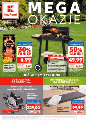 Gazetka Kaufland: Gazetka Kaufland od 18 czerwca 2025 aktualna - MEGA okazje - 17.06.2025