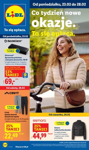  Gazetka Lidl od 23 lutego 2026 aktualna - Katalog