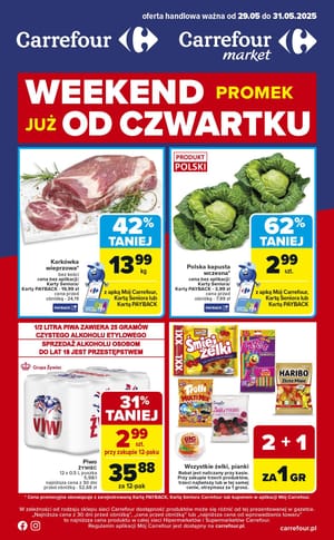 Gazetka Carrefour: Gazetka Carrefour od 29 maja 2025 aktualna 2025-05-29