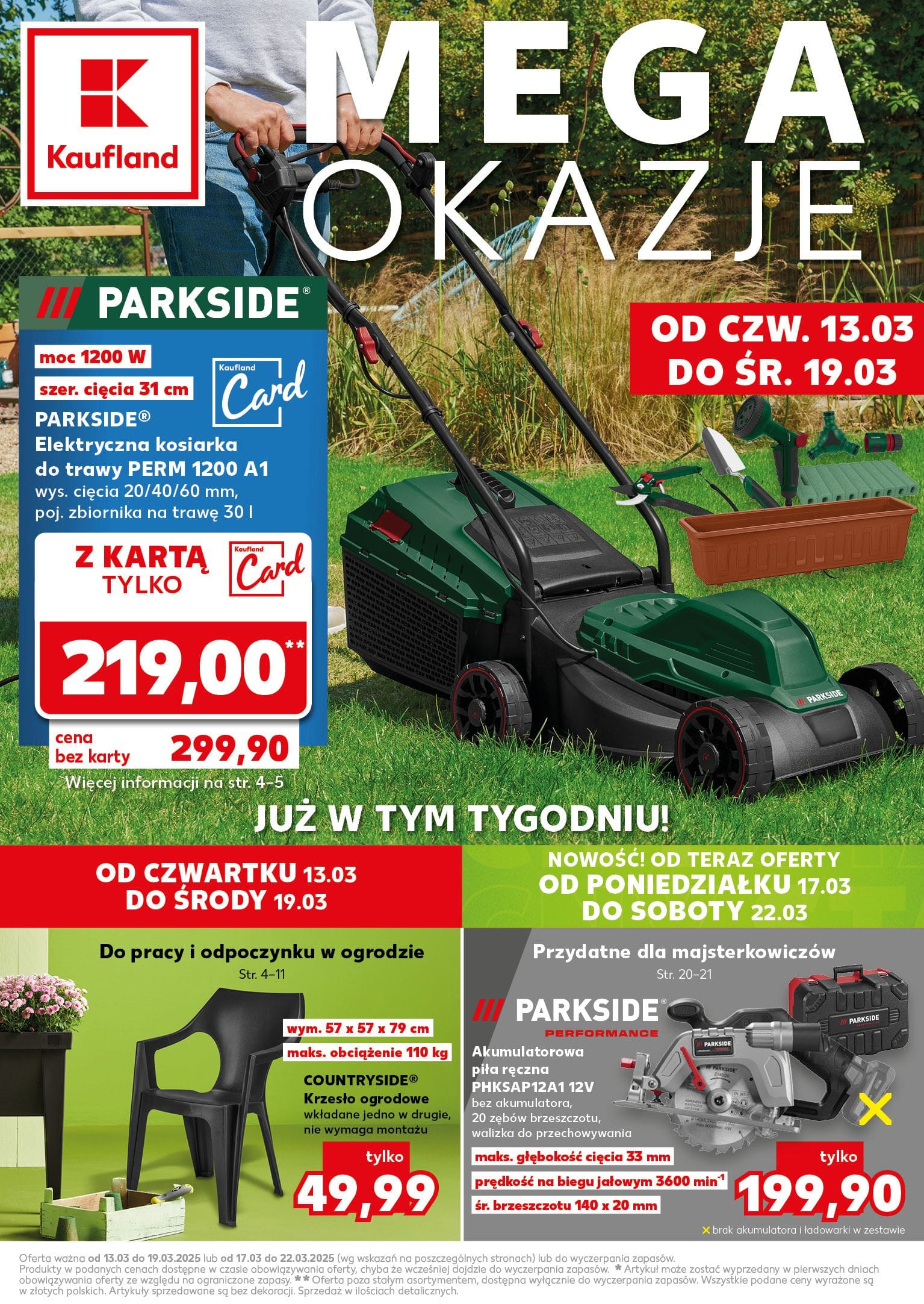 Gazetka Kaufland: Gazetka Kaufland od 13 marca 2025 aktualna - Ogród - 12.03.2025