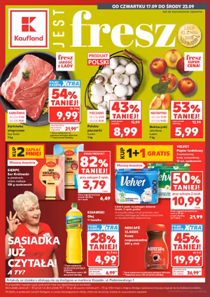 Gazetka Kaufland: Kaufland gazetka promocyjna od 17 września 2026 aktualna - promocje tygodnia 2026-09-17