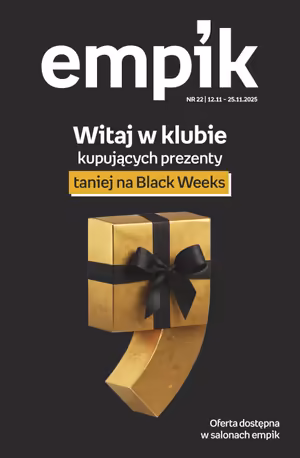 Gazetka Empik: Gazetka Empik od 12 listopada 2025 aktualna - Black weeks 2025-11-12