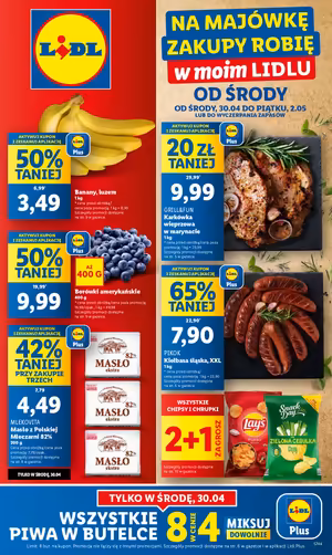 Gazetka Lidl: Gazetka Lidl od 30 kwietnia 2025 aktualna 2025-04-30