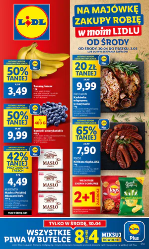 Gazetka Lidl: Gazetka Lidl od 30 kwietnia 2025 aktualna 2025-04-30