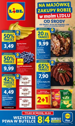 Gazetka Lidl: Gazetka Lidl od 30 kwietnia 2025 aktualna 2025-04-30