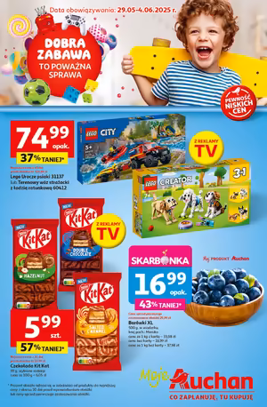 Gazetka Auchan: Gazetka Auchan od 29 maja 2025 aktualna - Moje Auchan - 28.05.2025