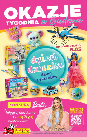 Gazetka Biedronka: Gazetka Biedronka od 5 maja 2025 aktualna - Okazje Tygodnia - 04.05.2025