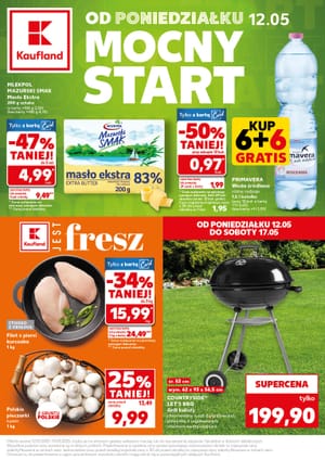 Gazetka Kaufland: Gazetka Kaufland od 12 maja 2025 aktualna - Mocny start - 11.05.2025