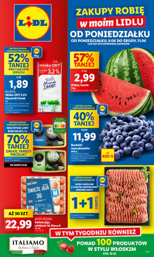 Gazetka Lidl: Gazetka Lidl od 9 czerwca 2025 aktualna - 08.06.2025