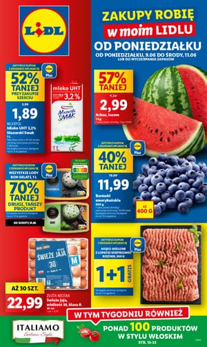 Gazetka Lidl: Gazetka Lidl od 9 czerwca 2025 aktualna - 08.06.2025