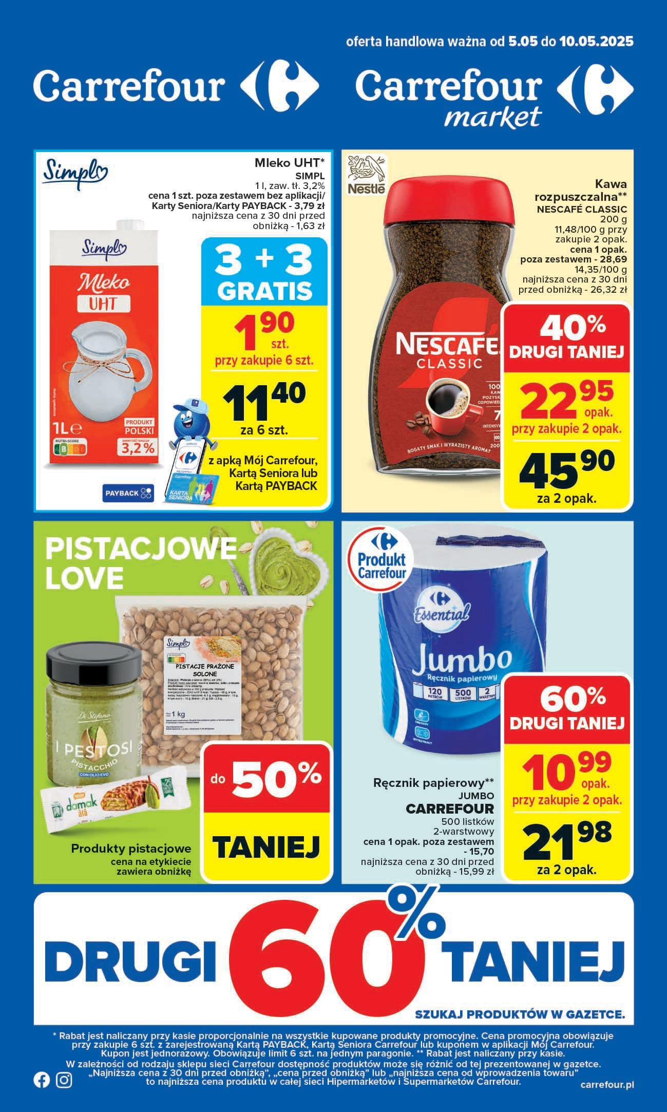 Gazetka Carrefour: Gazetka Carrefour od 5 maja 2025 aktualna - spożywcza 2025-05-05