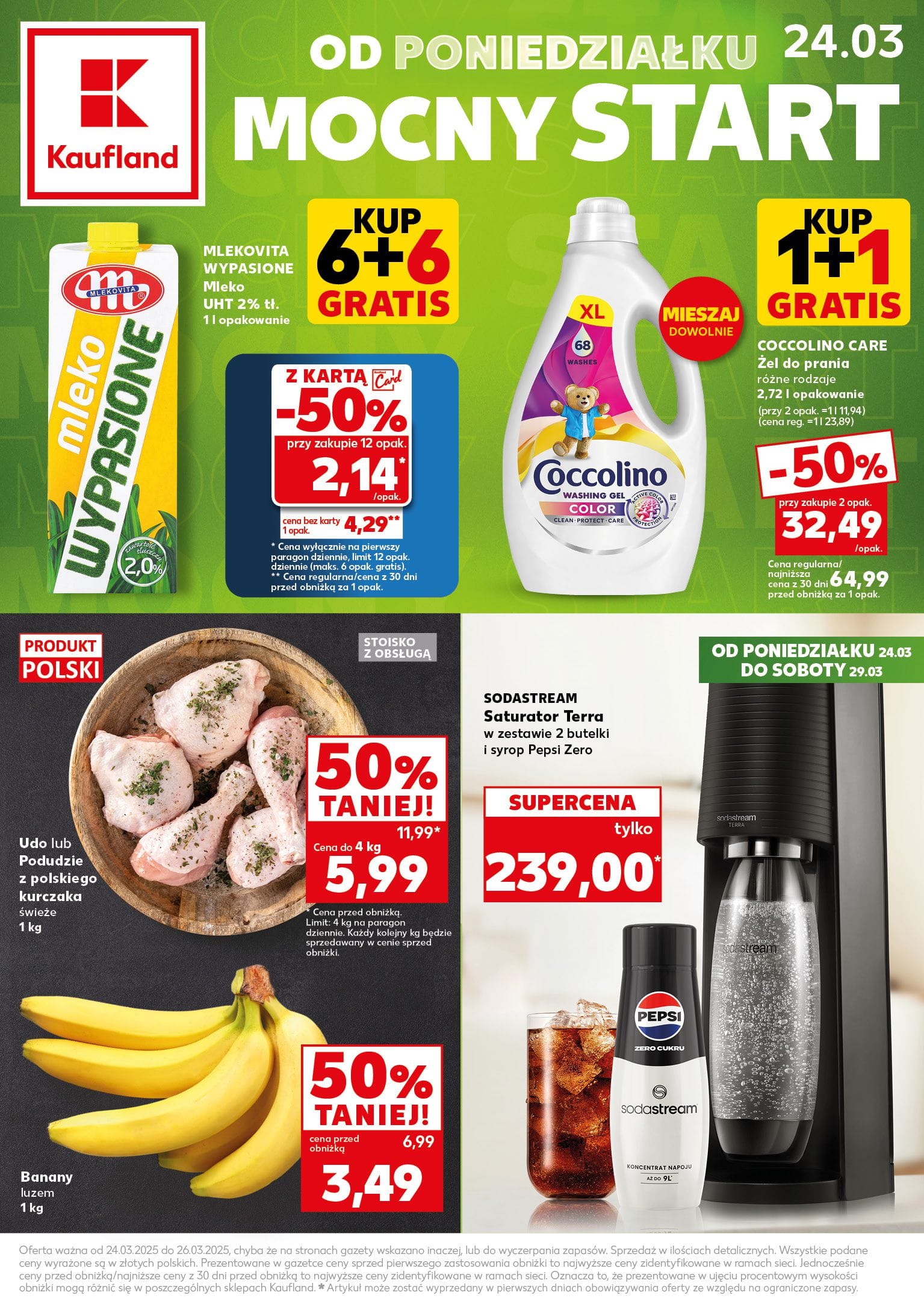 Gazetka Kaufland: Gazetka Kaufland od 24 marca 2025 aktualna - Mocny start - 23.03.2025