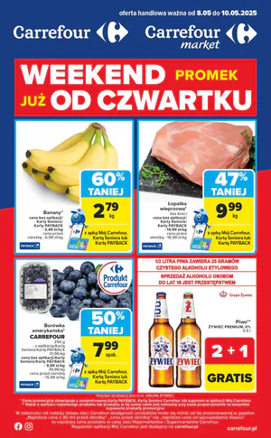 Gazetka Carrefour: Gazetka Carrefour od 8 maja 2025 aktualna 2025-05-08