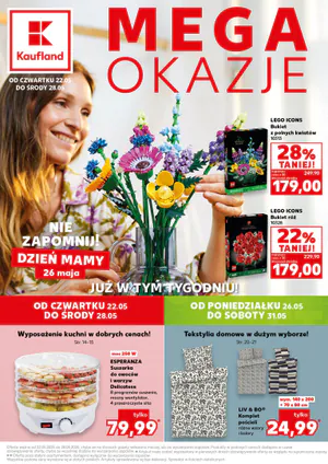 Gazetka Kaufland: Gazetka Kaufland od 22 maja 2025 aktualna - MEGA okazje - 21.05.2025