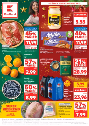  Gazetka Kaufland od 17 grudnia 2025 aktualna