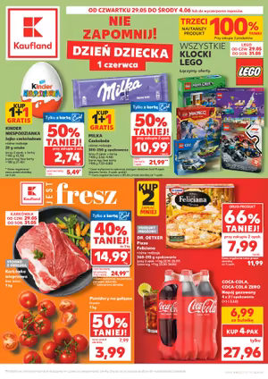 Gazetka Kaufland: Gazetka Kaufland od 29 maja 2025 aktualna - 28.05.2025