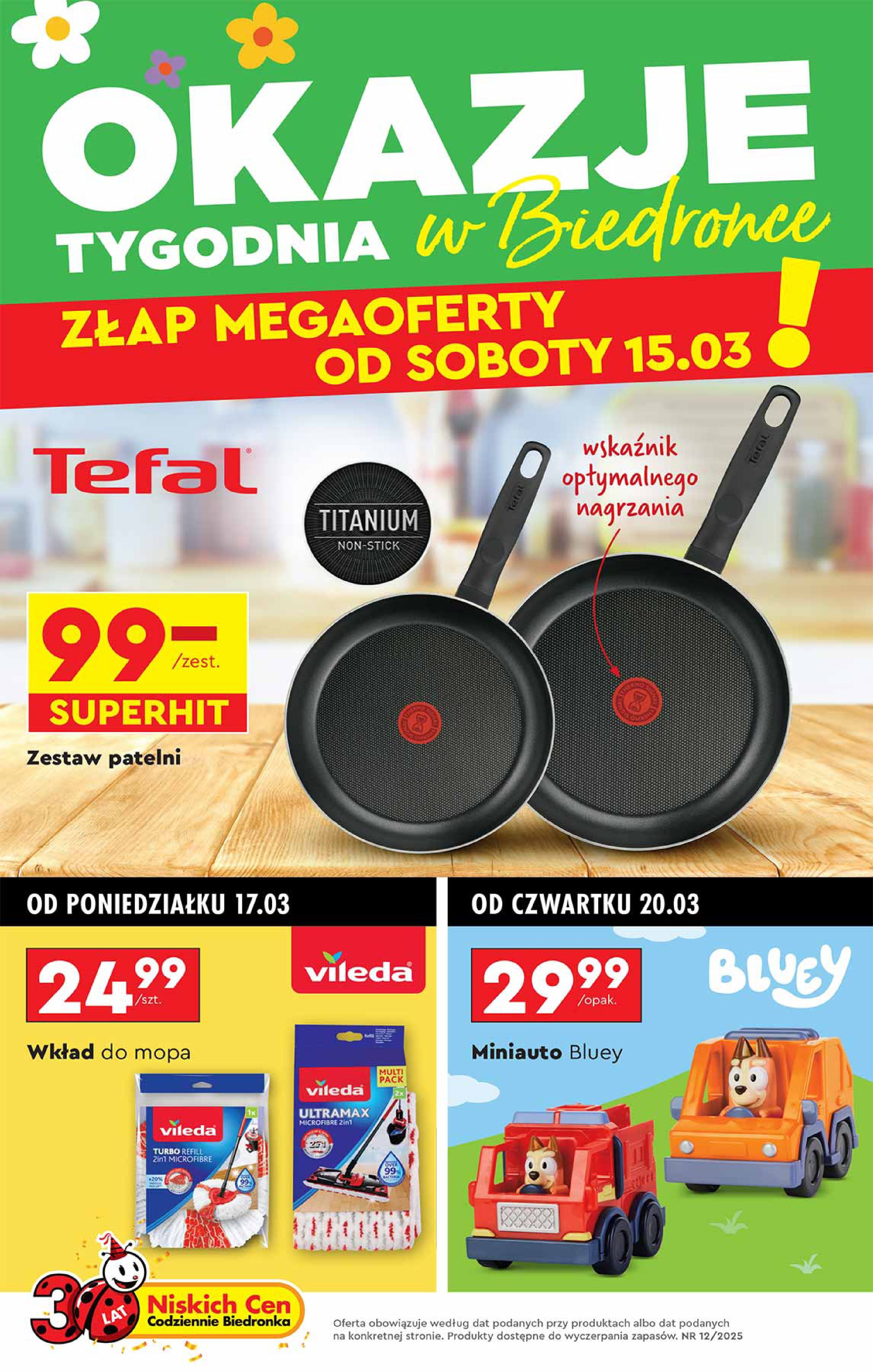 Gazetka Biedronka: Gazetka Biedronka od 15 marca 2025 aktualna - 14.03.2025