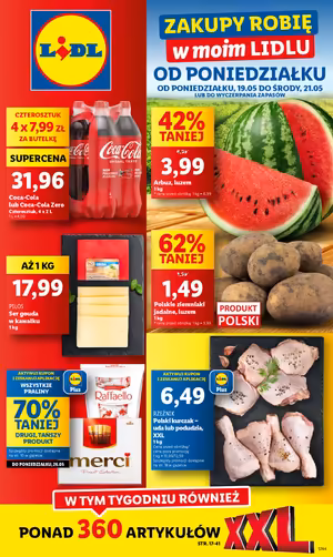 Gazetka Lidl: Gazetka Lidl od 19 maja 2025 aktualna - 18.05.2025